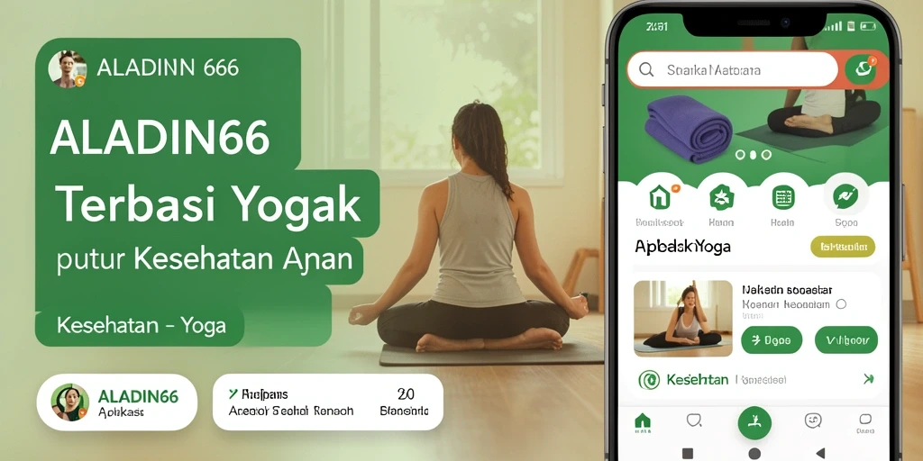 Tampilan antarmuka ALADIN66 yang menarik dan fungsional untuk latihan Yoga.