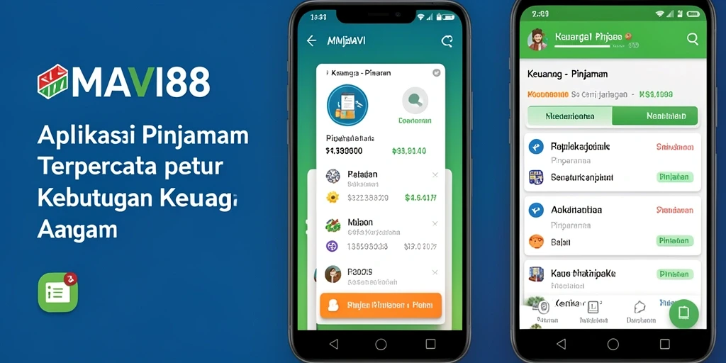 Tampilan antarmuka aplikasi AMAVI88 yang sederhana dan fungsional.
